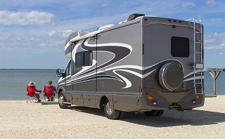 RV at the Beach